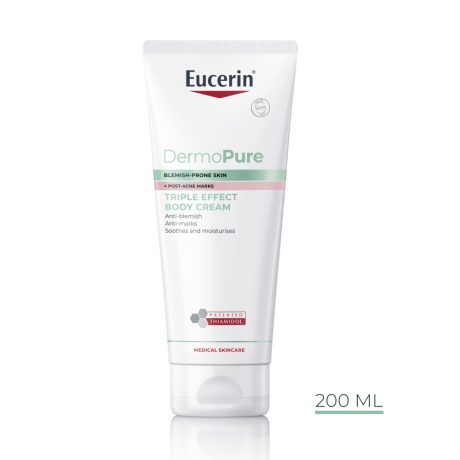 EUCERIN DERMOPURE hármashatású testkrém 200 ml