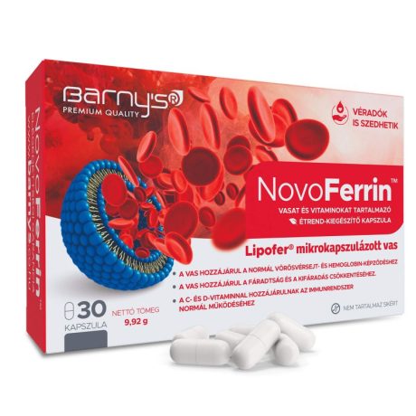 BARNY'S NOVOFERRIN kapszula 30 db