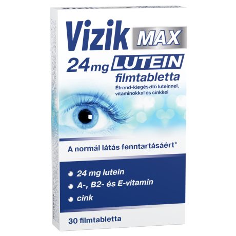 VIZIK MAX 24 mg lutein filmtabletta 30 db