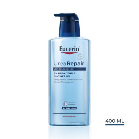 EUCERIN UREA REPAIR 5% urea bőrkímélő tusfürdő 400 ml