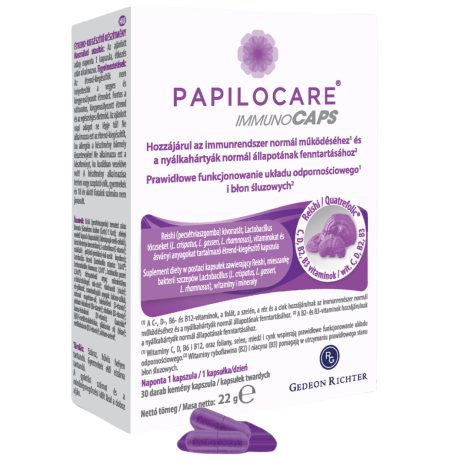 PAPILOCARE immunocaps kapszula 30 db