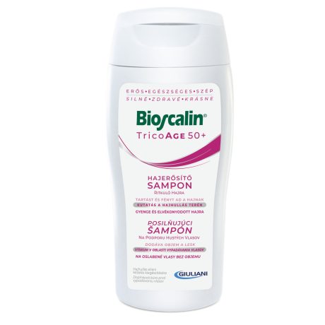 BIOSCALIN TRICOVEL TRICOAGE 50+ hajerősítő sampon 200 ml