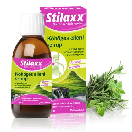 STILAXX köhögés elleni szirup 200 ml