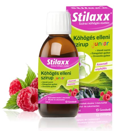 STILAXX JUNIOR köhögés elleni szirup 100 ml