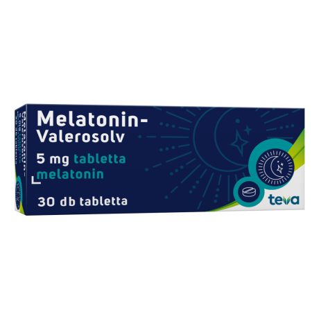 MELATONIN-VALEROSOLV 5 mg tabletta 30 db