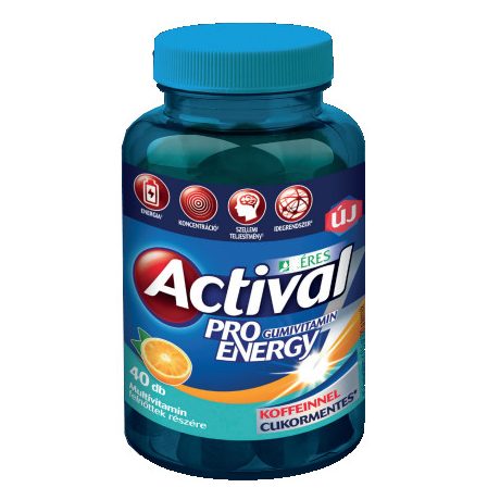 BÉRES ACTIVAL PRO ENERGY gumivitamin 40 db