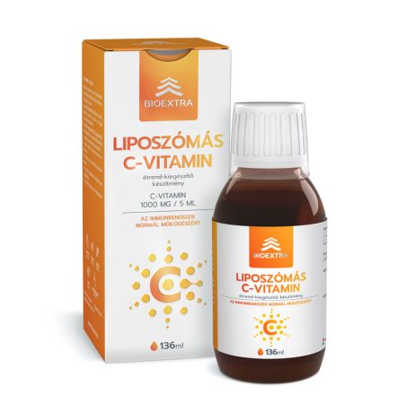 BIOEXTRA LIPOSZÓMÁS C-VITAMIN folyadék 136 ml