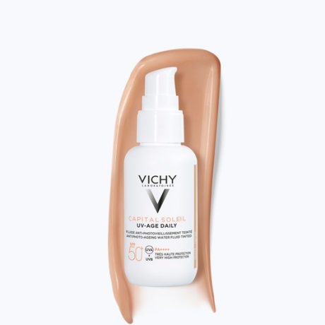 VICHY CAPITAL SOLEIL UV-AGE DAILY pigment színezett medium SPF50+ 40 ml