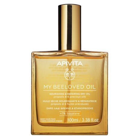 APIVITA MY BEELOVED multifunkcionális száraz olaj arcra, testre és hajra 100 ml