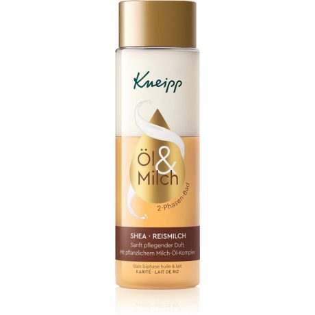 KNEIPP 2 FÁZISÚ FÜRDŐOLAJ - shea & rizstejjel 250 ml