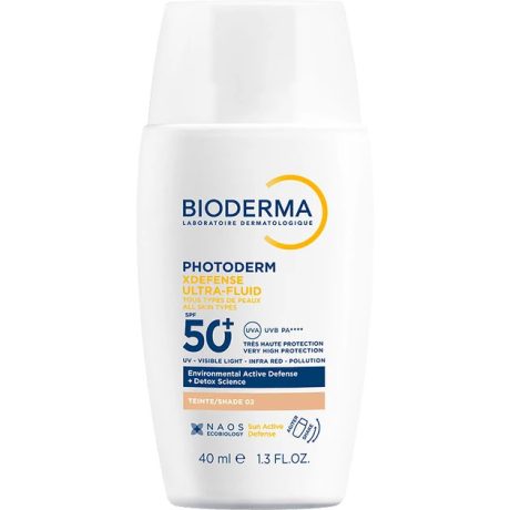 BIODERMA PHOTODERM XDEFENSE 02 SPF50+ ultra-fluid színezett - világos 40 ml