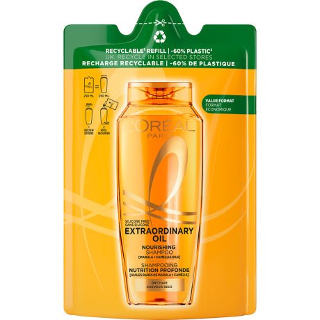 L' ORÉAL Paris Elseve Extraordinary oil sampon utántöltő 250 ml