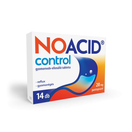 NOACID CONTROL 20 mg gyomornedv ellenálló tabletta 14 db