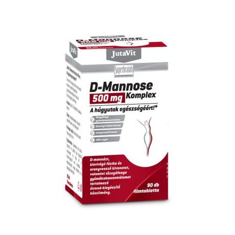 JUTAVIT D-MANNOSE komplex 500 mg filmtabletta 90 db