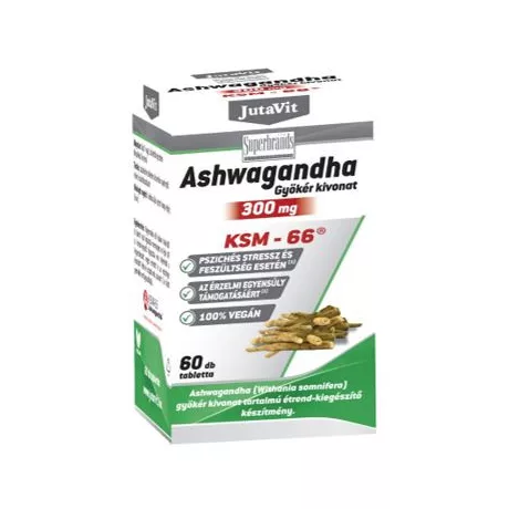 JUTAVIT ASHWAGANDHA gyökér kivonat 300 mg tabletta 60 db