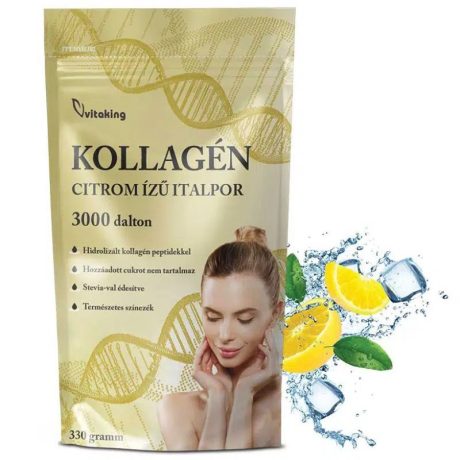 VITAKING MARHAKOLLAGÉN por citrom ízű 330 g