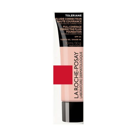 LA ROCHE-POSAY TOLERIANE SPF25 korrekciós alapozó fluid 8-as árnyalat 30 ml