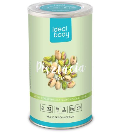 IDEAL BODY diétás étkezéshelyettesítő fehérjeturmix pisztácia ízű 525 g