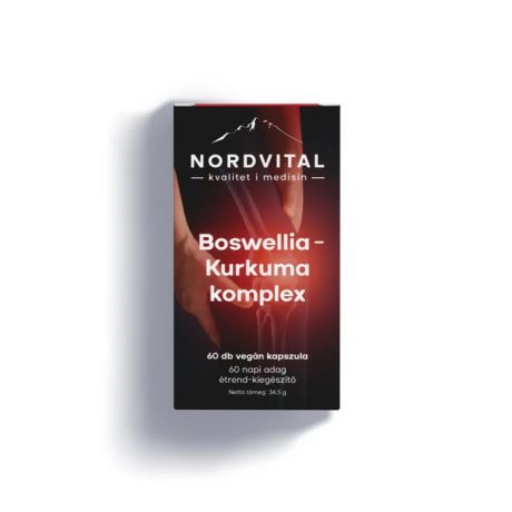 NORDVITAL BOSWELLIA-KURKUMA KOMPLEX kapszula 60 db
