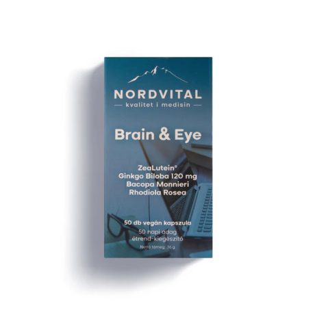 NORDVITAL BRAIN AND EYE lágyzselatin kapszula 50 db