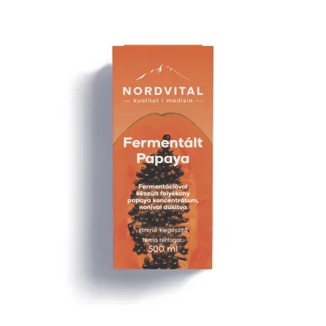 NORDVITAL FERMENTÁLT PAPAYA koncentrátum 500 ml