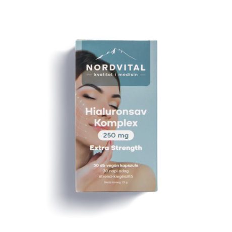 NORDVITAL HIALURONSAV KOMPLEX vegán kapszula 30 db