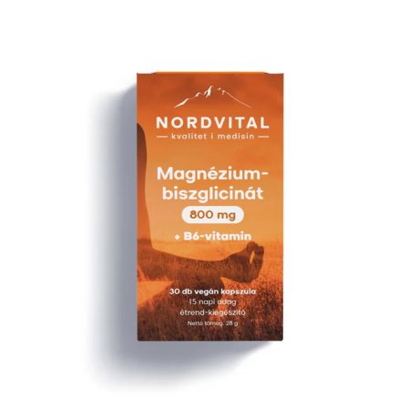 NORDVITAL MAGNÉZIUM-BISZGLICINÁT kapszula 30 db