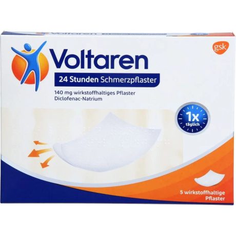 VOLTAREN 140 mg gyógyszeres tapasz 5 db