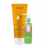   BABE WET SKIN felnőtt fényvédő tej SPF+50 200 ml + Babé aloe gél 90 ml