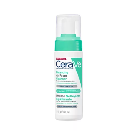 CERAVE kiegyensúlyozó könnyű habtisztító 148 ml