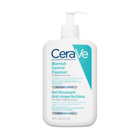 CERAVE pattanások elleni tisztító gél 473 ml