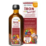   DR. THEISS IRON ENERGY KIDS étrendkiegészítő folyadék 250 ml