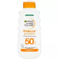   GARNIER AMBRE SOLAIRE Hydra24h UV-sugárzás elleni naptej SPF50 175 ml