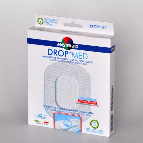 MASTER-AID Drop Med 10x8 cm 5 db