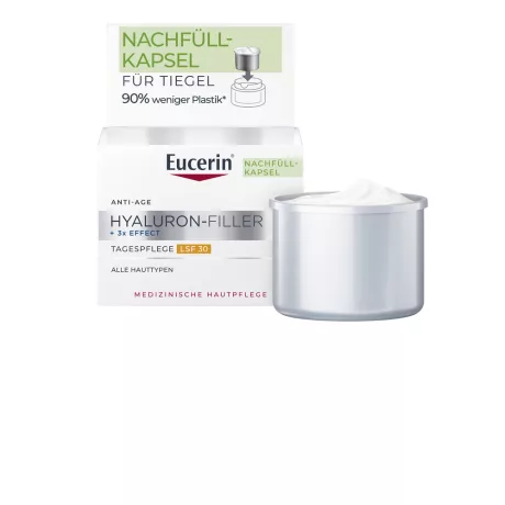 EUCERIN HYALURON-FILLER öko-utántöltő nappali krém minden bőrtípusra SPF30 50 ml