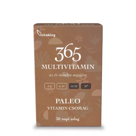VITAKING 365 PALEO multivitamin csomag 30 db