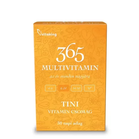 VITAKING 365 TINI multivitamin csomag 30 db