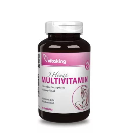 VITAKING 9 hónap multivitamin tabletta 60 db