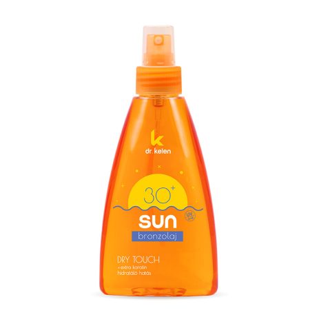 DR. KELEN SUN SPF30 bronz dry touch - pumpás bronzolaj 150 ml