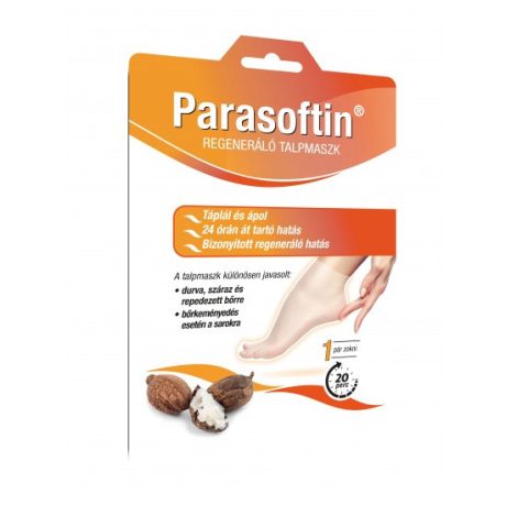 PARASOFTIN regeneráló talpmaszk 1 pár