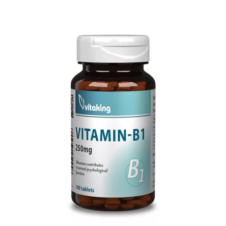 VITAKING B1-VITAMIN 250 mg tabletta 100 db