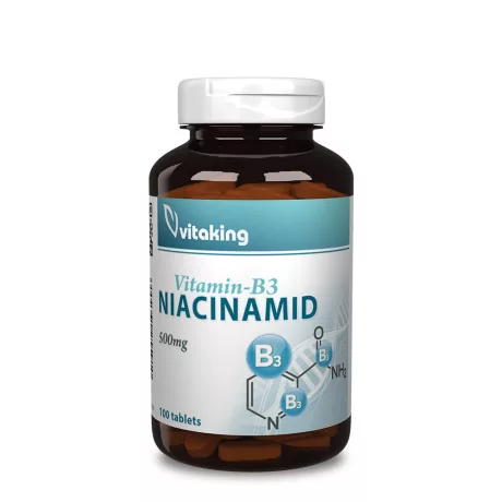 VITAKING NIACINAMID 500 mg tabletta 100 db