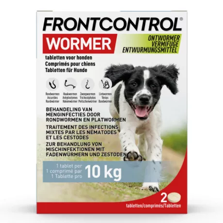 FRONTCONTROL WORMER kutya S 10 kg 2 db