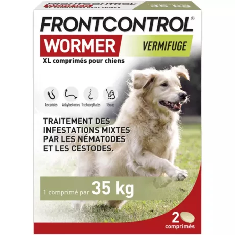 FRONTCONTROL WORMER kutya XL 35 kg 2 db