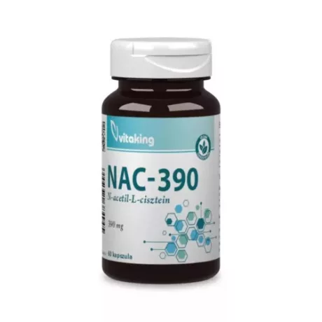 VITAKING NAC-390 (N-acetil-L-cisztein) 390 mg kapszula 60 db