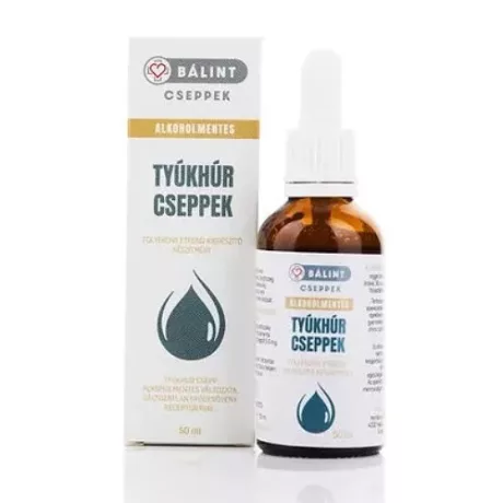 BÁLINT CSEPPEK TYÚKHÚR cseppek alkoholmentes 50 ml