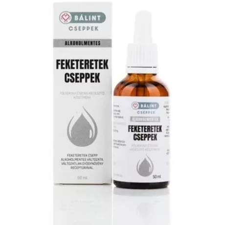 BÁLINT CSEPPEK FEKETERETEK cseppek alkoholmentes 50 ml