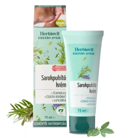 HERBIOVIT sarokpuhító teafaolajos krém 75 ml