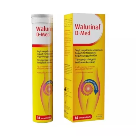 WALMARK WALURINAL D-MED pezsgőtabletta 14 db