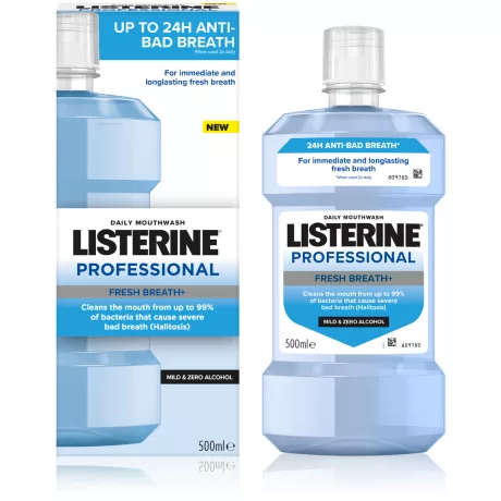LISTERINE PROFESSIONAL FRESH BREATH+ szájvíz 500 ml